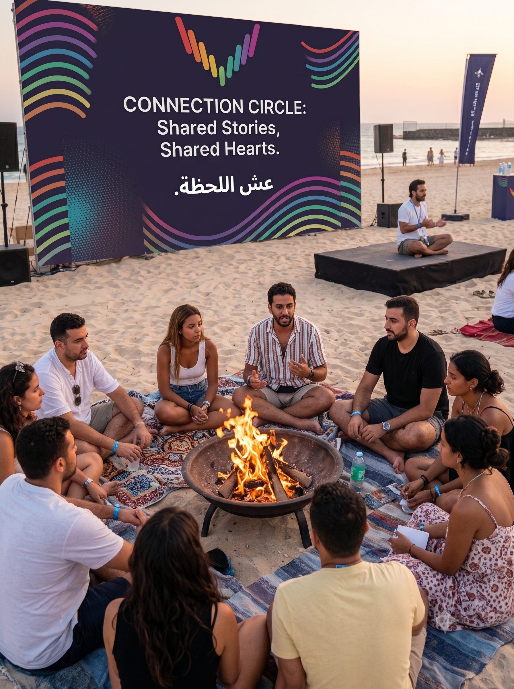 The Talk — an intimate fireside conversation